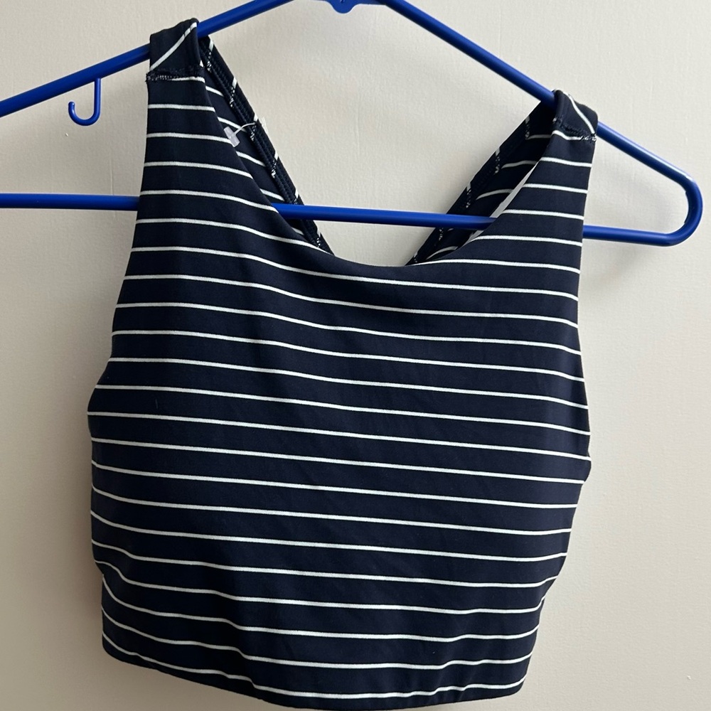 Athleta Navy Activewear Top